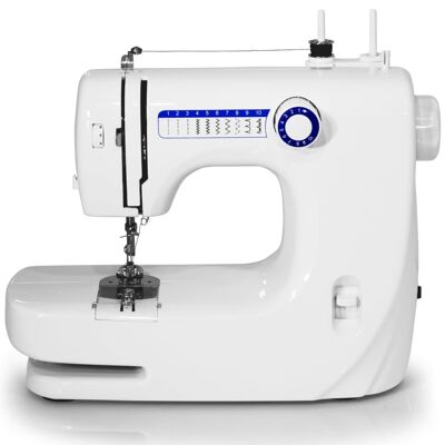 Macchina da cucire Tristar SM-6000 9 W bianca