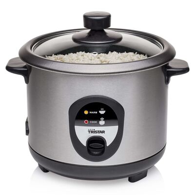Olla arrocera Tristar RK-6126 400 W 1 L color plata