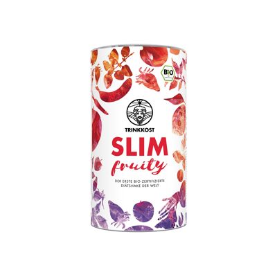 ORGANIC diet shake SLIM Fruity 480 g can