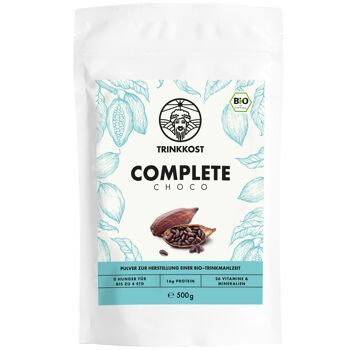 shake alimentaire BIO COMPLET Choco sachet 500 g 1