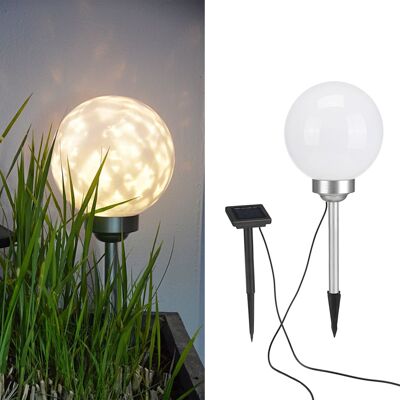 HI Tuinlicht LED boule rotative 20 cm