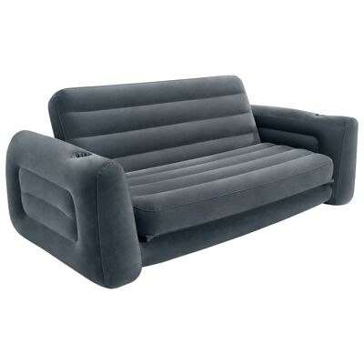 Intex Stoel uitklapbaar 203x231x66 cm donkergrijs