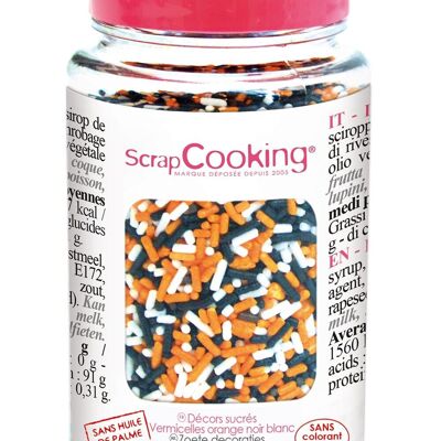 Pâte à Sucre Orange Terracotta Colorant Naturel 200 g Scrapcooking