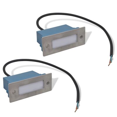 LED Verzonken traplamp 44 x 111 x 56 mm 2 st