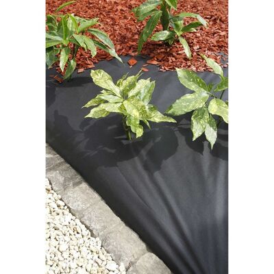 Nature Grondbedekkingsvlies 1x20 m zwart 6030220