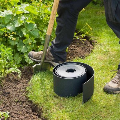 Naturaleza Tuinrand 0,15x10 m negro