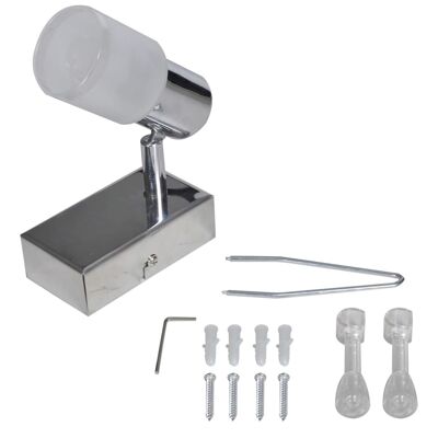 Plafondlamp glazen cilinder kap incl. LED lamp