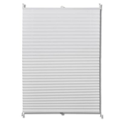 Plisséjaloezie 70x150 cm bianco