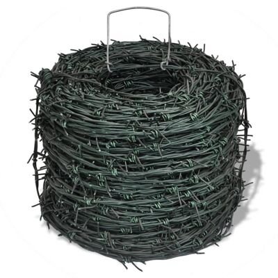 Rouleau de fil de fer 100 m (vert)