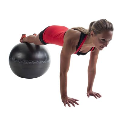 Pure2Improve Oefenbal 65 cm zwart