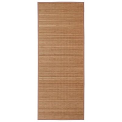 Alfombra de bambú Rechthoekige 150 x 200 cm (Bruin)