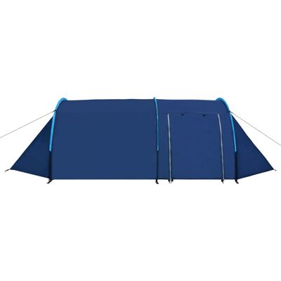Tente pour 4 personnes marineblauw/lichtblauw