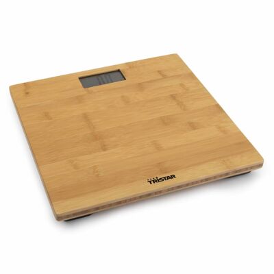 Tristar Personenweegschaal 180 kg bambú