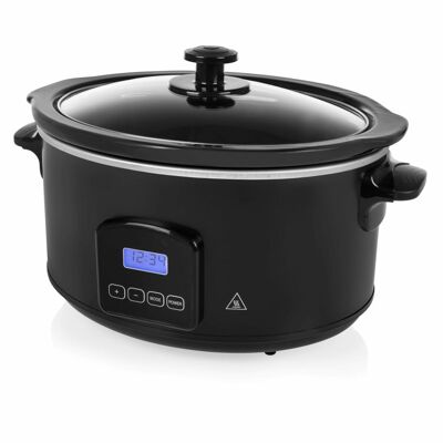 Tristar Olla de cocción lenta 210 W 4,5 L negro