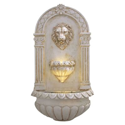 Ubbink Tuinwandfontein Acqua Arte Assoro leeuw