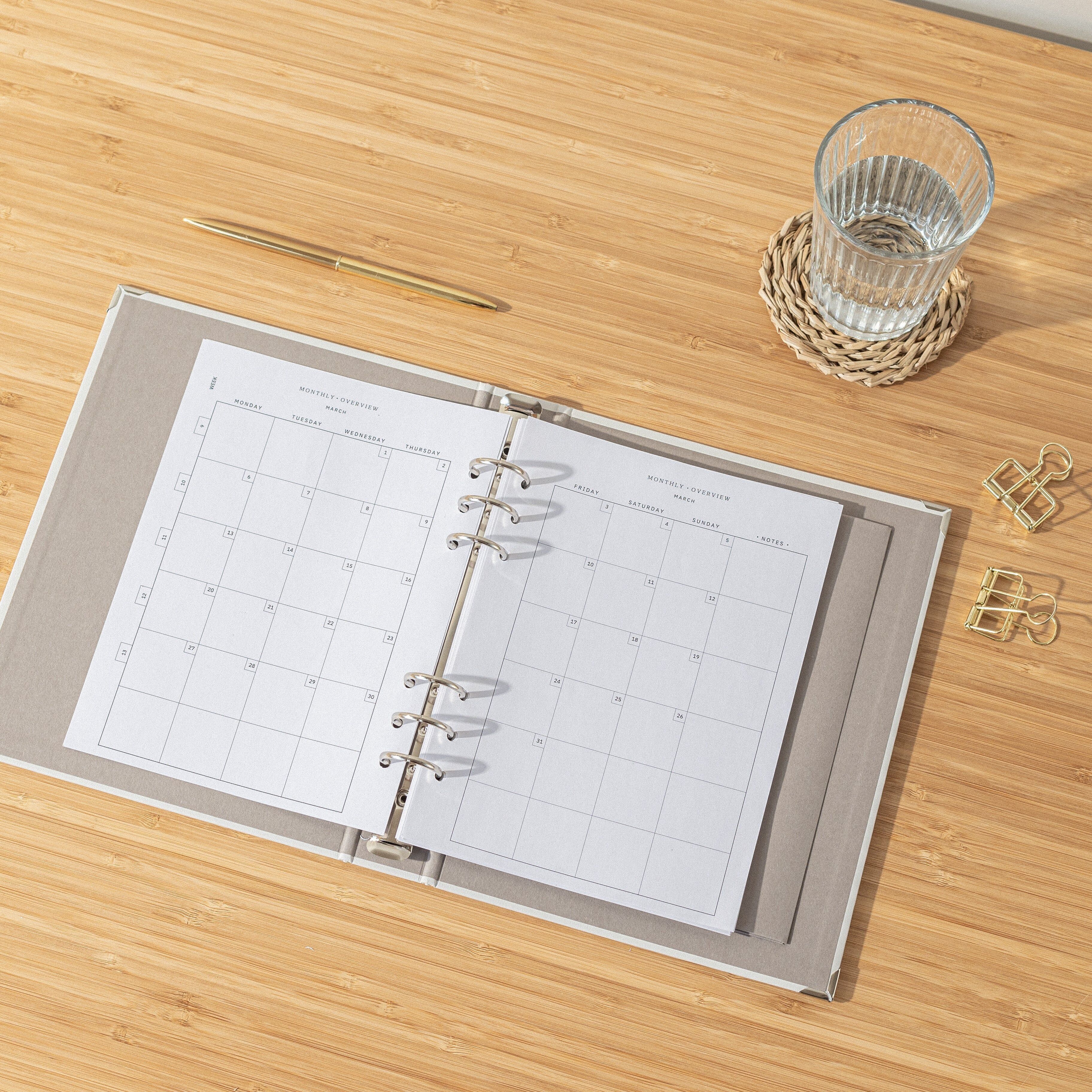 Kalender 2025 · Ersatz-Ringbuch