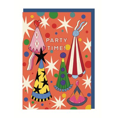 Carte d'anniversaire de fête