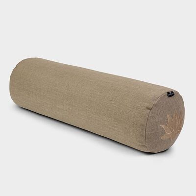 Bolster de loto de cáñamo de trigo sarraceno orgánico de Yoga Studio