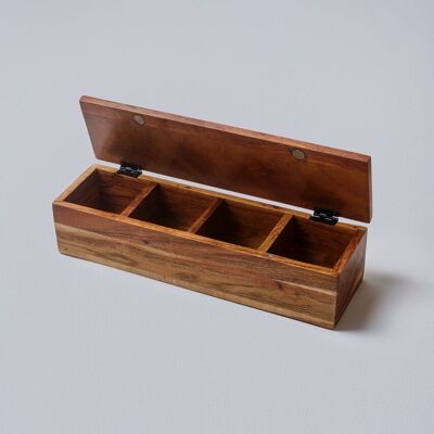 Gourmet Wooden Tea Box