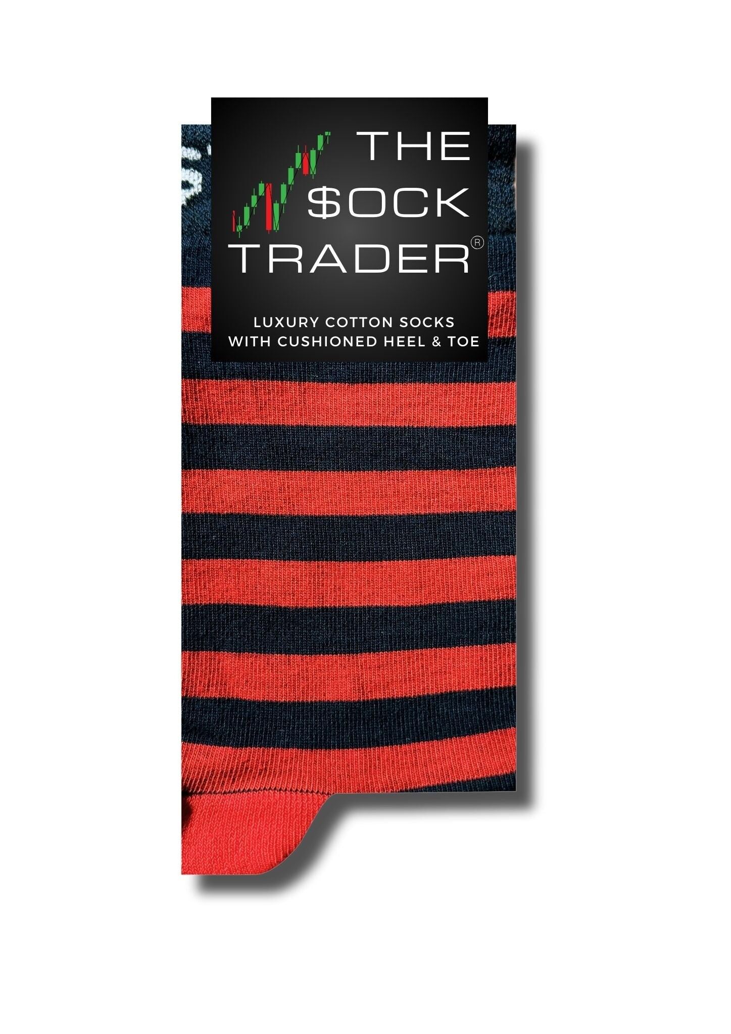 The Stripe – Luxuriöse Socken aus merzerisierter Baumwolle