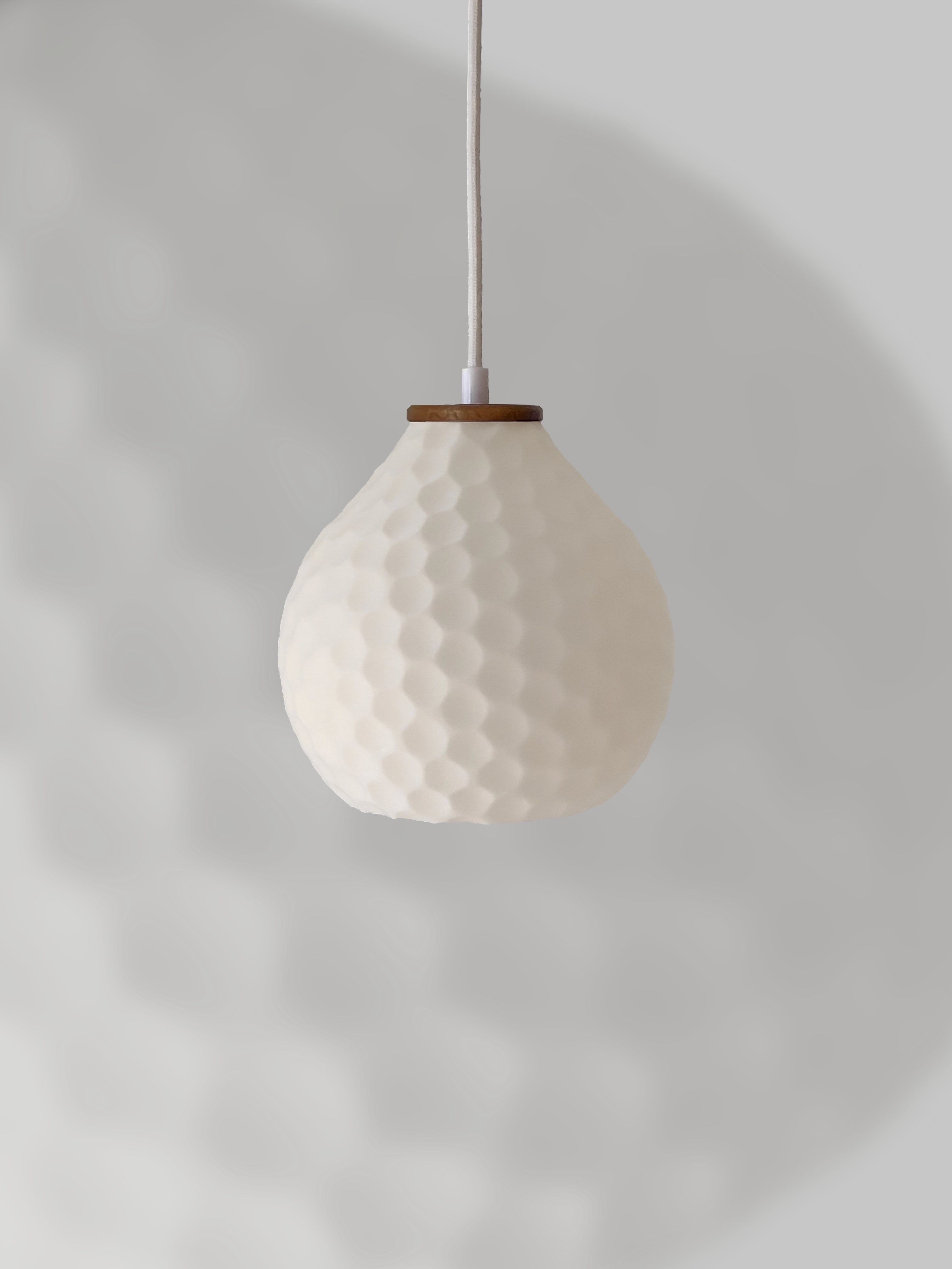 Ceiling lamp made from bio-based and recycled materials - Golf