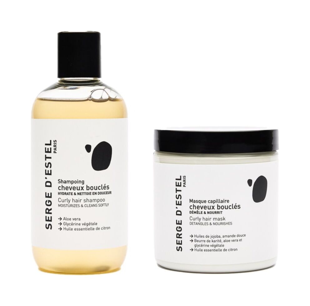Curly Hair Implantation Pack – 6 Shampoos (250ml) & 6 Restructuring Masks (250g)