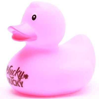 Patito de goma Lucky Ducky - rosa - patito de goma