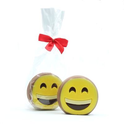 SMILEY DI CIOCCOLATO AL LATTE - 10 bustine da 50g