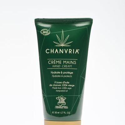 Promotion exceptionnelle jusqu'au 30 juin 2025 : -33% Chanvria Crème Mains BIO 50 ML
