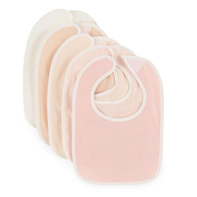 Bibs set of 5 Ella