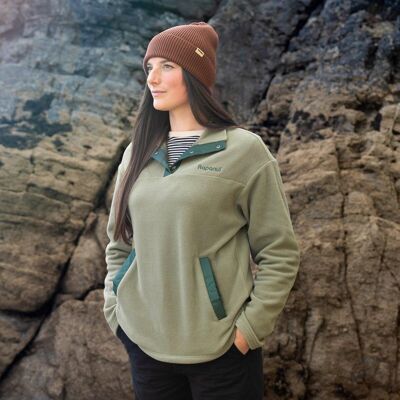Pull polaire pour femme