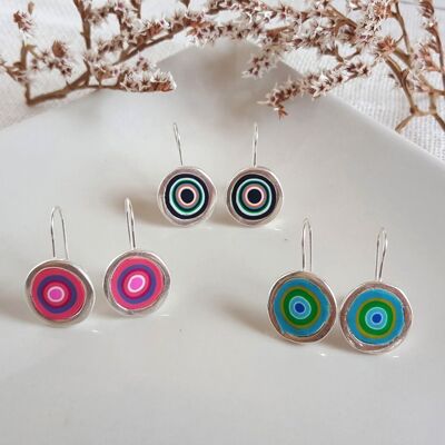 Handmade "Rovell" hook earrings