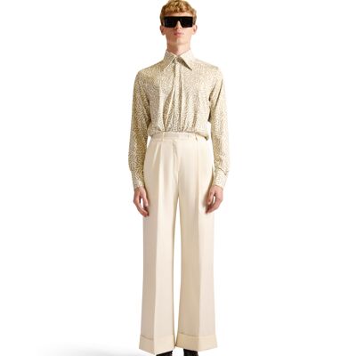Pantalon en laine sur mesure Helen Anthony