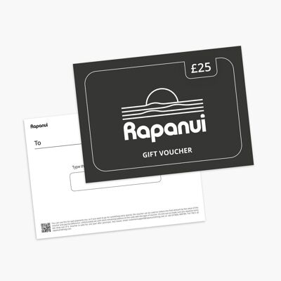 Chèque-cadeau de 25 £