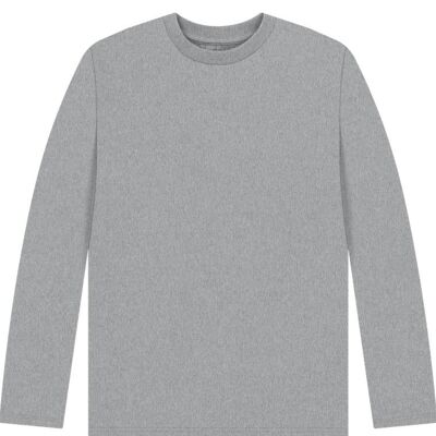 Camiseta gris de manga larga para niños