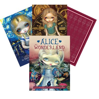 Carte dell'Oracolo di Alice nel Paese delle Meraviglie - Angelo Azzurro