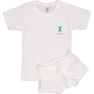Camiseta bóxer Géminis - 2A