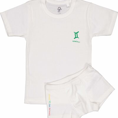 Camiseta bóxer Géminis - 4A