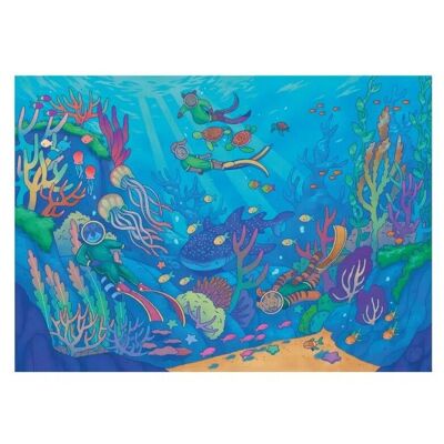 Puzzle Exploration sous marine – Trevell – 500 pièces