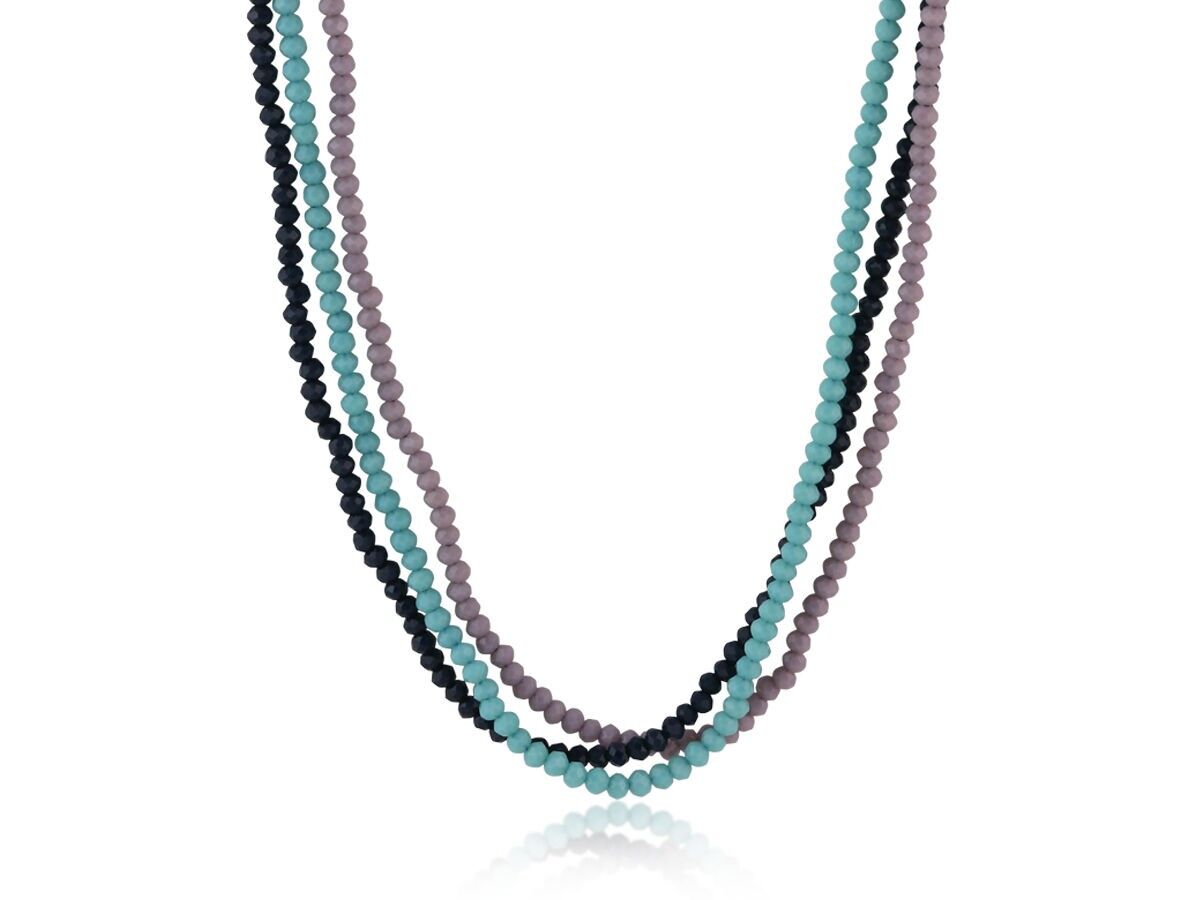 3608 BELLE COLLIER DE PERLES À 3 CORDES