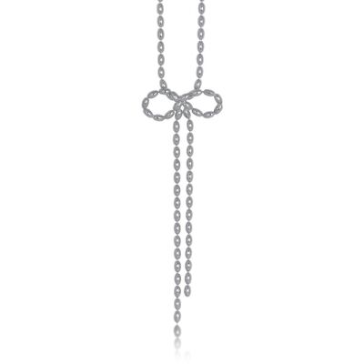 3597 COLLAR DE CADENA CON LAZO MARINA