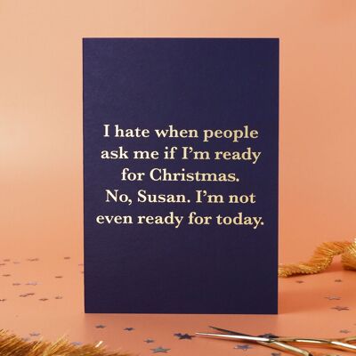 Not Ready