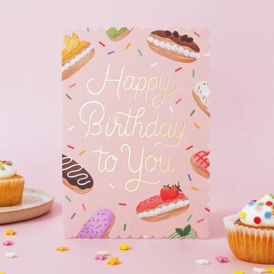 Eclair Birthday