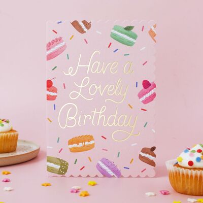 Compleanno di Macaron