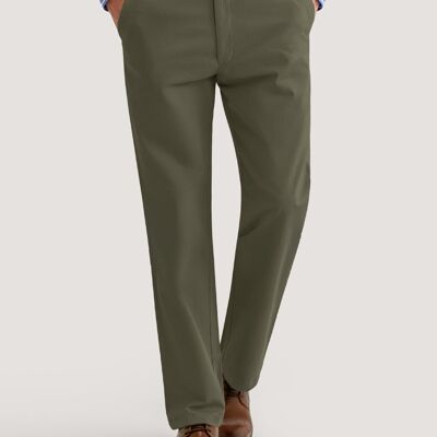 Pantalon chino olive Smart Fit