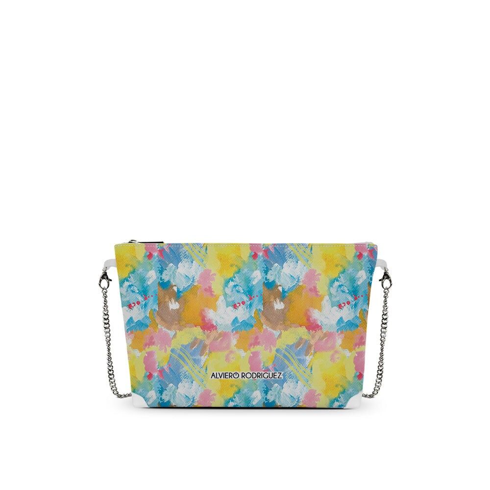 DIVA BAG WEISSE ABSTRAKTE AQUARELLE