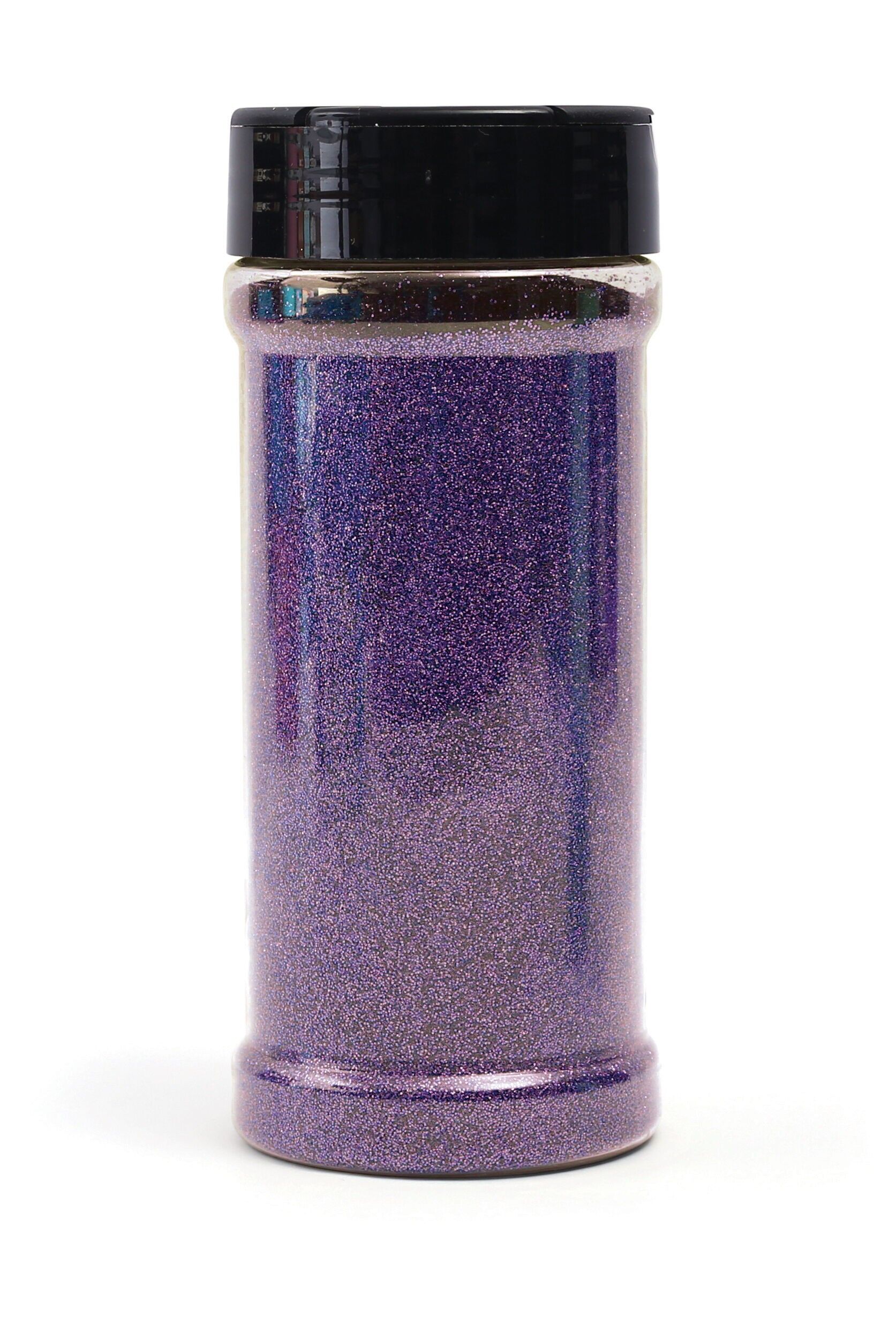 100G CONTAINER OF PURPLE VEGETABLE GLITTER