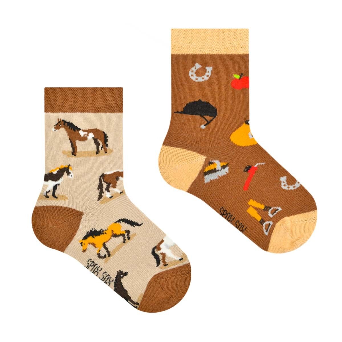 Kindersocken - Pferde