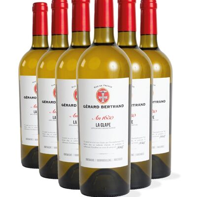 Héritage "An 1650" La Clape vin blanc 2022 Lot 6 Bouteilles 75cl
