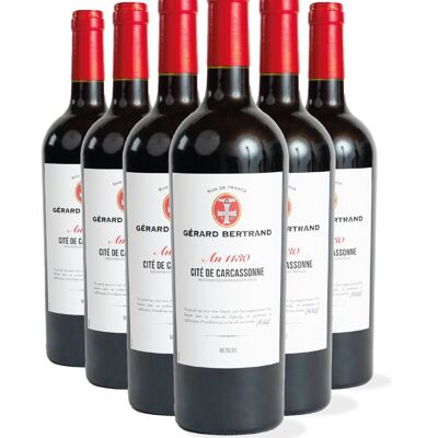 Héritage "An 1130" rouge IGP Cité de Carcassonne 2022 Lot 6 Bouteilles 75cl
